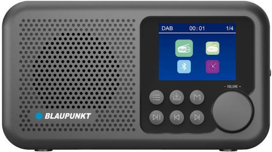 Blaupunkt DR8BK Portable Battery Radio DAB+ with Bluetooth and USB Black