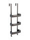 Gloria Siera Wall Mounted Bathroom Shelf Metallic