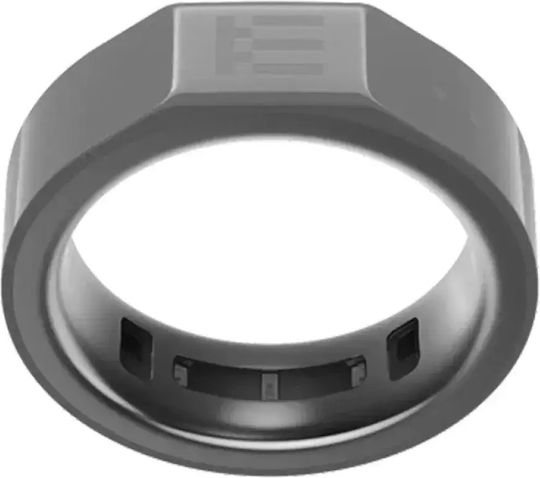 Even Realities R1 Intelligenter Ring Größe 13 mit Herzfrequenzsensor Grau