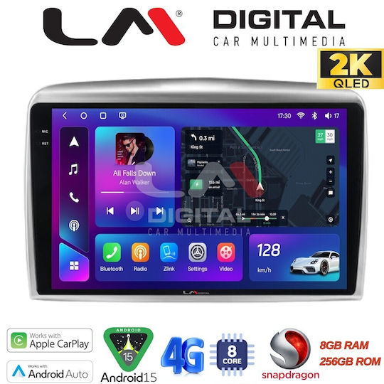 LM Digital Car Audio System for Lancia Ypsilon 2006 2010 Bluetooth USB Wi-Fi GPS Apple CarPlay Android Auto