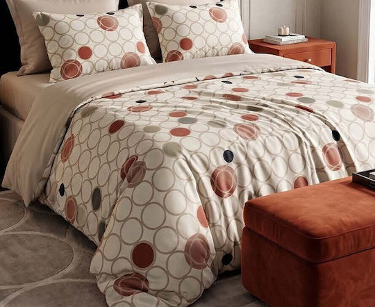 MayHome MayHome Coverlet Set Single Cotton Geometric 160x240cm