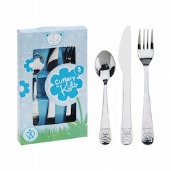 Orion Strom Σετ Βρεφικά Μαχαιροπίρουνα Cutlery Set For Kids Μπλε 3τμχ Orion Strom Σετ Βρεφικά Μαχαιροπίρουνα Cutlery Set For Kids Μπλε 3τμχ