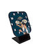 Koupakoupa Look! Es ist Ein Ufo Tischuhr mit Zeigern Holz KP_35071_clock-desk-square