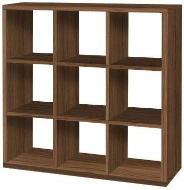 Walnut Bookcase 90x30x90cm Walnut Bookcase 90x30x90cm