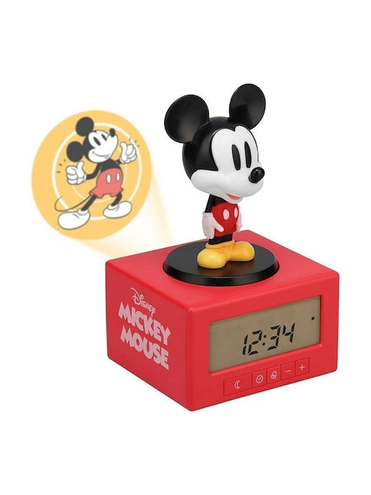 Paladone Επιτραπέζιο Ρολόι Disney Κόκκινο