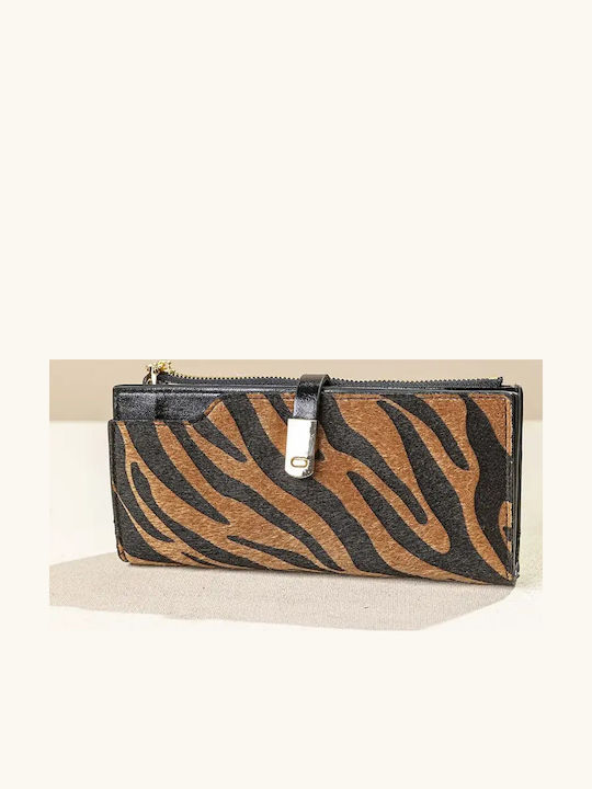 Fragola Large Women's Brown Wallet