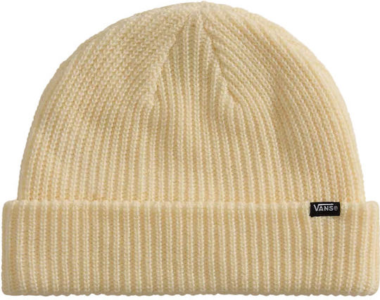 Core Basic Cuff Beanie Unisex Căciulă Tricotată în Culoare Bej