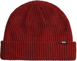 Vans Core Basic Cuff Beanie Unisex Strickmütze in Rot
