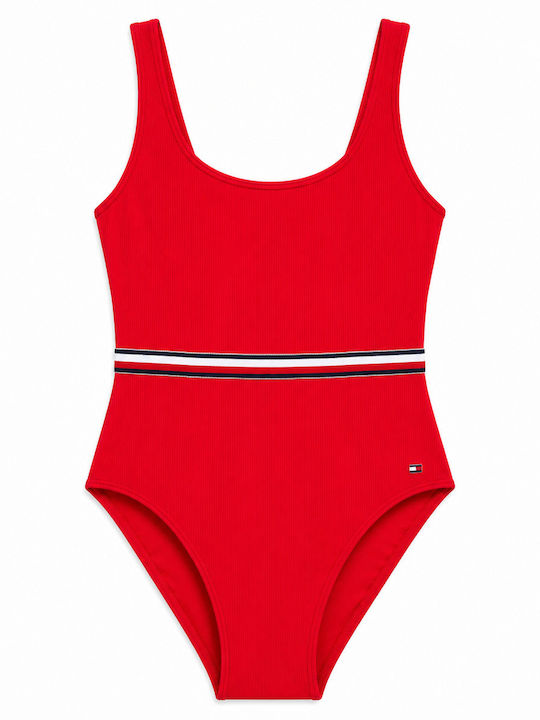 Tommy Hilfiger Kids One-Piece Red Swimwear Tommy Hilfiger Kids One-Piece Red Swimwear