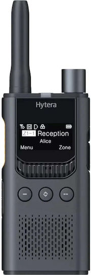 S1 Pro Ασύρματος Πομποδέκτης UHF 3W με Μονόχρωμη Οθόνη Σε Γκρι Χρώμα
