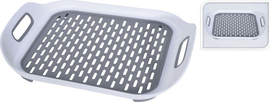Excellent Houseware Plastic Sink Caddy White 36x32cm