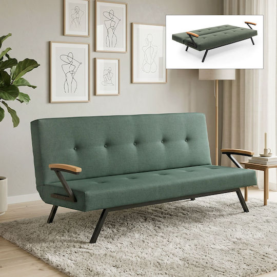 Zven Τριθέσιος Καναπές Κρεβάτι 180x64x78εκ.