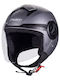 Pilot Arrow Titamium Matt Motorradhelm Jet ECE 22.06 1200gr