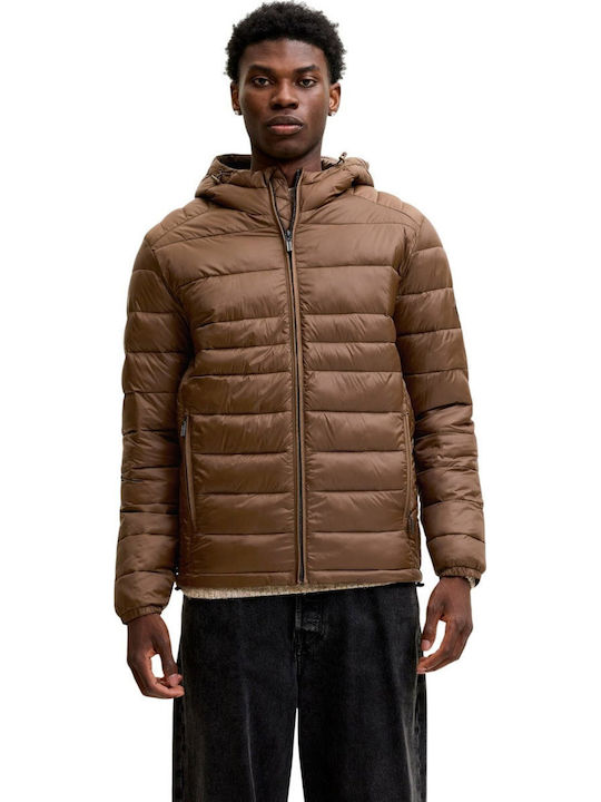 Jack & Jones Puffer Jacket Cocoa