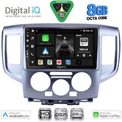 Digital IQ Auto-Audiosystem Für Nissan NV200 2009-2020 Mit Bluetooth, USB Und GPS