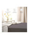 Darymex Double Bed Sheet With Rubber Hugger 160x220cm Grey