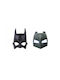 Set 2 Măști Batman Depox 1 Mască PVC cu Led + 1 Mască Clasică Fără Led Neagră Mărime Unică