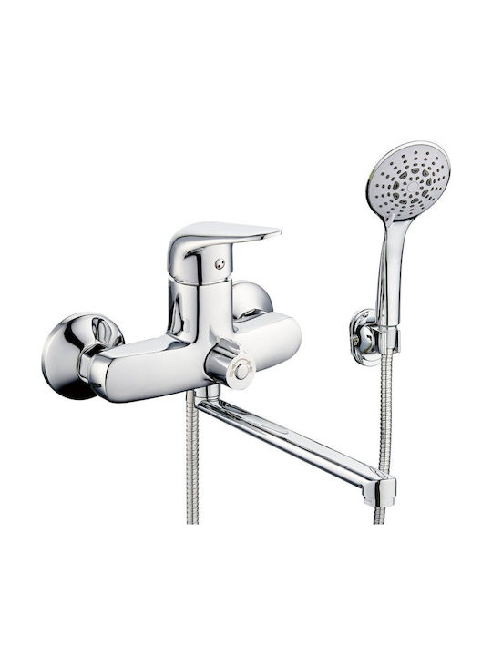 Reecomer Baterie Amestecare Dus Set Complet Gri