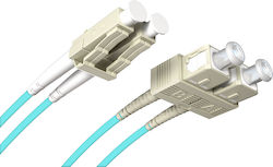 Opton LCU-SCU-OM3-DX-2 Οπτική Ίνα LC/UPC-SC/UPC 2m Opton LCU-SCU-OM3-DX-2 Οπτική Ίνα LC/UPC-SC/UPC 2m