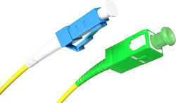 Opton OP-SCA-LCU-SM-SX-15 Οπτική Ίνα SC/APC-LC/UPC 15m Opton OP-SCA-LCU-SM-SX-15 Οπτική Ίνα SC/APC-LC/UPC 15m