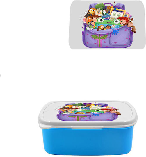 Photoretous Пластмасово Детско Кутие За Храна Toy Story Синьо