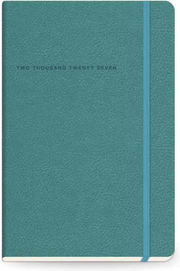 The Writing Fields Softline Дневен Дневник 2027 Петролен 13.8x20.4см