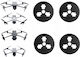 Sunnylife 4x Motor Protective Covers Caps Dji Air 3s 3 Mavic 3 Md912