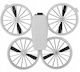 Sunnylife DJI Flip Drone Propeller Guard Grey Fp-kc960-gy
