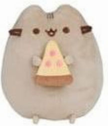 Pusheen Pusheen Snacking Pizza Jucărie de Plus Figurină 25cm