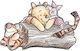 31" Balloon Winnie Pooh Tigger & Piglet