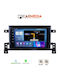 Carmedia Auto-Audiosystem Für Suzuki Grand Vitara 2005-2015 Mit Touchscreen 9 Zoll Bluetooth USB Wi-Fi GPS Apple CarPlay Android Auto