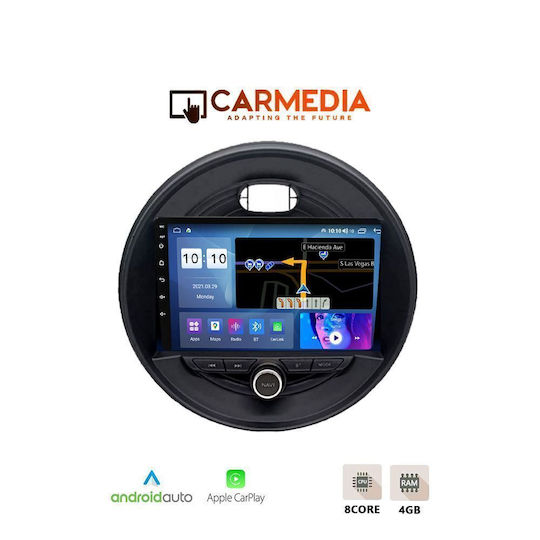 Carmedia Cm409a Tabletă 9'' Aplicație OEM Mini Cooper F55-f56-f57 2015+ Clubman F54 2015+ Roadster F59 2014+ Țăran F60 2016+