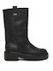 Leather Women's Boots Black
