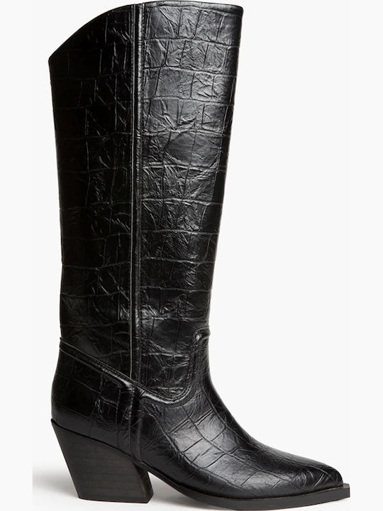Damenstiefel Schwarz