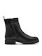 Leather Women's Ankle Boots Black
