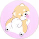 Loveinstant Decorative Sticker 3m Camera Cover Polaroid Now Now+ Pink