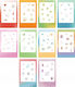 Loveinstant Photo Frame Stickers Fuji Instax Mini 99 12 11 40 Evo Liplay Link Set 10 Pieces Gradient