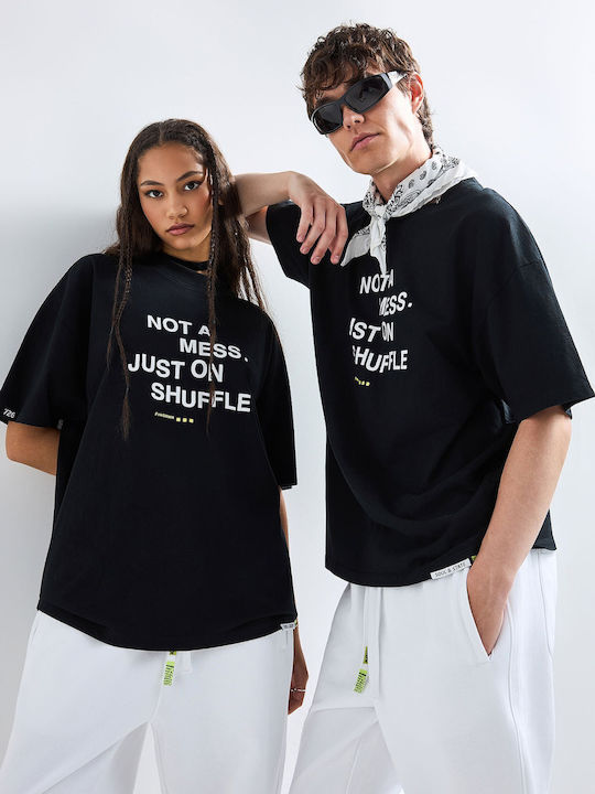 Soul Damen Oversized T-Shirt Schwarz GRW014-916-04