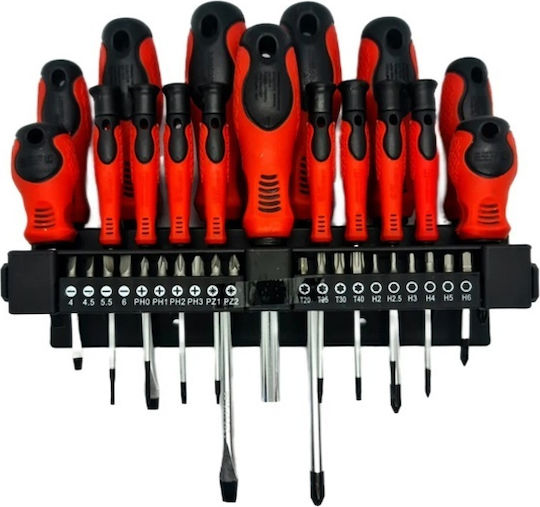 GP Batteries Set 37 Șurubelnițe Magnetice de Precizie