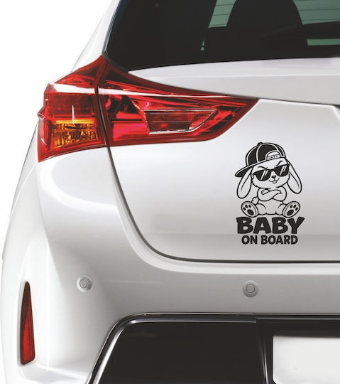 Лепенка За Колата Baby On Board Синя