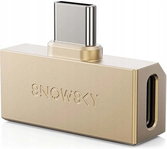 Fiio X Snowsky Tiny A Златен Усилвател за Слушалки DAC USB-C + 3.5mm Порт