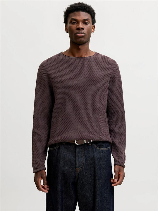 Jack & Jones Πουλόβερ Μπορντό