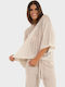 Women's Wool Sweater Light Beige