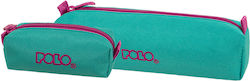 Polo Wallet 600d Pencil Case Cylinder Green