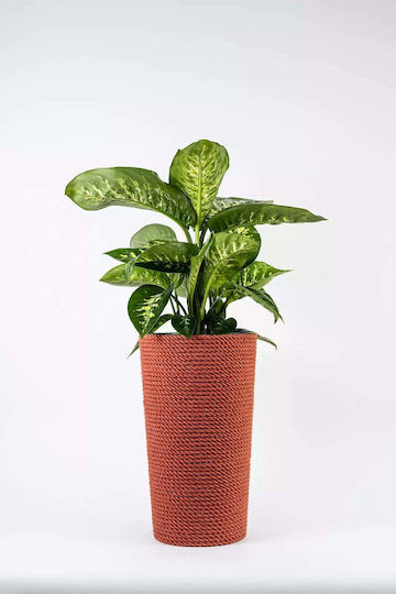 Adoni Kunststoff-Blumentopf Rot 28x47cm