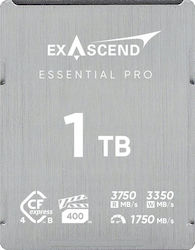 ExAscend CFexpress 4GB Клас 10 3750MB/s ExAscend CFexpress 4GB Клас 10 3750MB/s