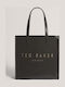 Große Damen-Tote-Tasche Mittelgrau