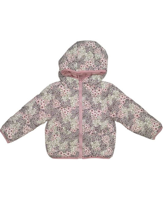 Kids Casual Short Pink Jacket