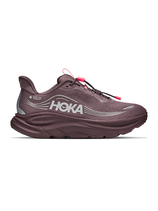HOKA Clifton 11 Damen Lauf Sportschuhe mit Gore-Tex Smoky Quartz - Tiefes Mauve