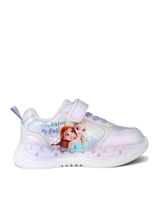 Kids Sneakers with Lights Purple